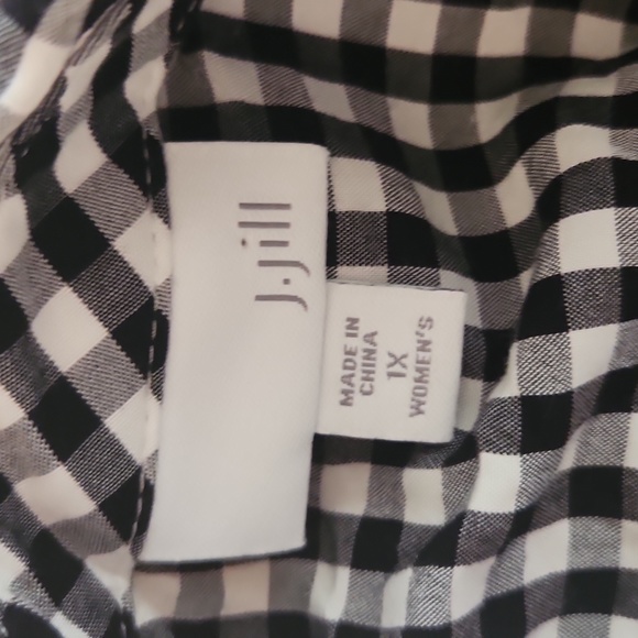 COPY - J JILL GINGHAM SHIRT XL - Picture 9 of 9
